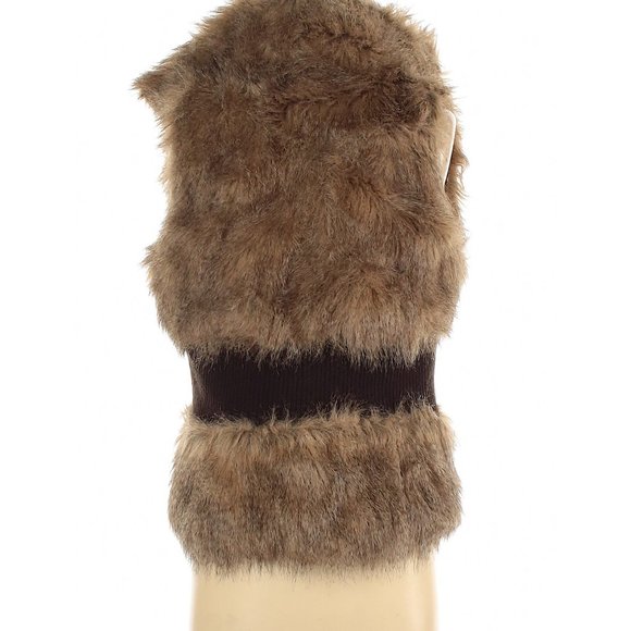Romeo & Juliet Couture Faux Fur Vest - Picture 2 of 2